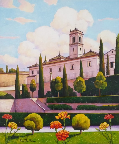 Obra: Claveles Rojos y Amarillos
