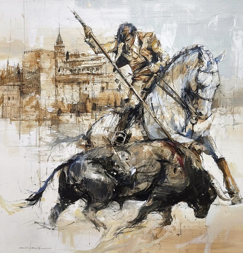 Obra: El Caballero de La Plaza