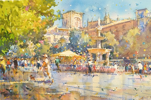 Obra: Plaza Bibrambla